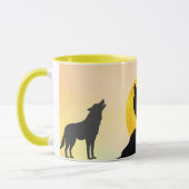 Wolf Lovers Tasse (Links)