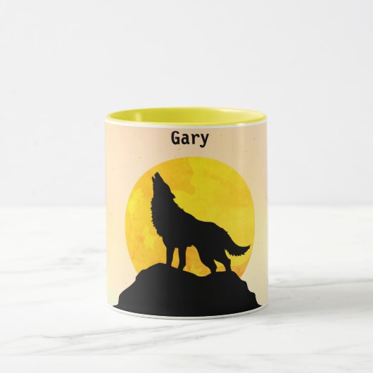 Wolf Lovers Tasse (Zentrum)