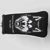 wolf Loving Dad Golf Head Cover Headcover (Vorderseite)