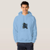 Wolf Löwe Tiger Grafik Pullover Hoodie (Vorne ganz)