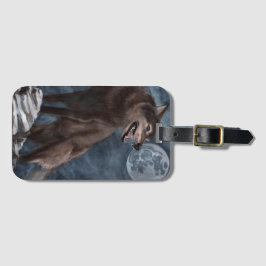 Wolf Luggage tag Gepäckanhänger