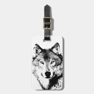 Wolf Luggage Tag Gepäckanhänger