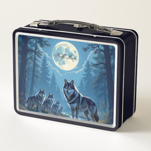 Wolf Lunch Box (Rückseite)