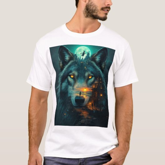 Wolf Magic T - Shirt (Vorderseite)