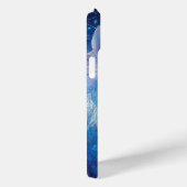 Wolf Magie Blau Case-Mate iPhone Hülle (Rückseite / Rechts)