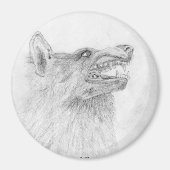 Wolf Magnet (Vorne)