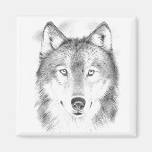 Wolf Magnet (Vorne)