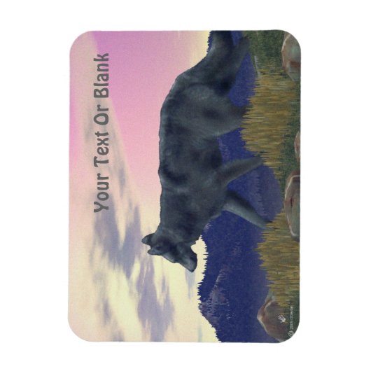 Wolf Magnet (Vertikal)