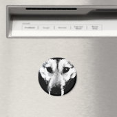 Wolf Magnet Arctic Wolf Kühlschrankmagnet & Gesche (In Situ (Geschirrspüler))