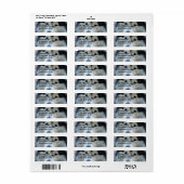 Wolf Malamute Rücksendeadresse (Vorne)