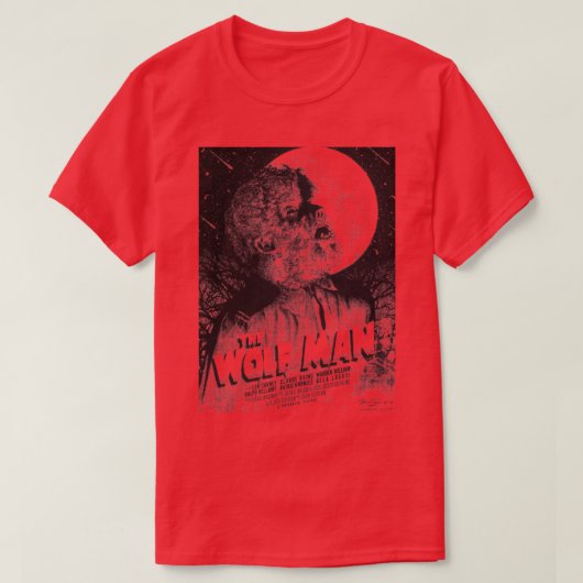 Wolf Man 2 T-Shirt (Design vorne)