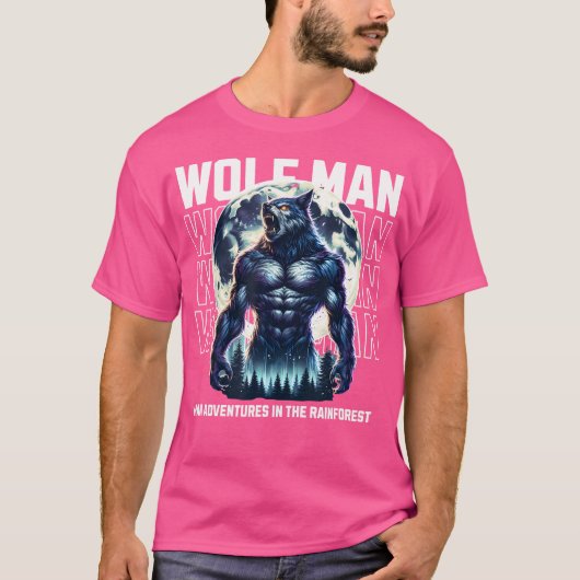 Wolf Man T-Shirt (Vorderseite)