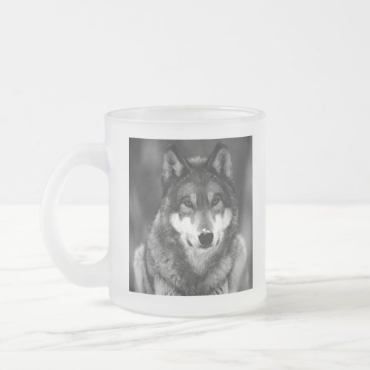Wolf Mattglastasse (Links)