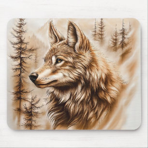 Wolf-Mauspad Mousepad
