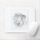 Wolf-Mauspad Mousepad (Mit Mouse)
