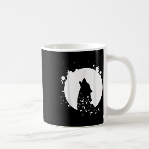 Wolf Men Silhouette Animal Motif Umwelt Kaffeetasse