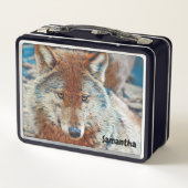 Wolf Metal Lunchbox (Rückseite)