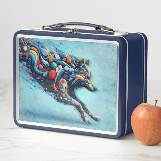 Wolf Metall Brotdose (Beispiel)