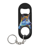 Wolf Mini Flaschenöffner (Vorderseite)
