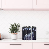 Wolf mit den Phasen des Mondes heulen Thermosbecher