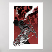 Wolf mit Katana sekiro Poster (Vorne)