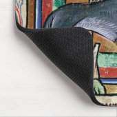 Wolf Mitgliedstaates Roy A außerhalb eines Schafs Mousepad (Ecke)