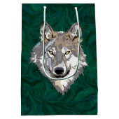 Wolf Mittlere Geschenktüte (Rückseite)
