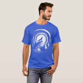 Wolf moderne Freundin T-Shirt (Vorne ganz)