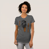 Wolf/Mond... CRPS Survivor T-Shirt (Vorne ganz)
