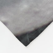Wolf-Mond-Fleece-Decke Fleecedecke (Ecke)
