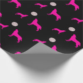 Wolf-Mond Geschenkpapier (Ecke)