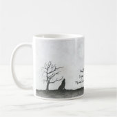 "Wolf-Mond " Kaffeetasse (Links)