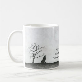 "Wolf-Mond " Kaffeetasse