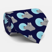 Wolf-Mond Krawatte (Gerollt)