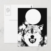 Wolf & Mond Postkarte (Vorne/Hinten)