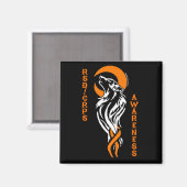 WOLF/MOND...RSD/CRPS MAGNET (Vorderseite/Rückseite)