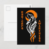 WOLF/MOND...RSD/CRPS POSTKARTE (Vorne/Hinten)