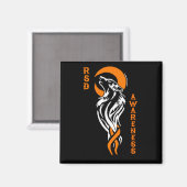 WOLF/MOND...RSD MAGNET (Vorderseite/Rückseite)