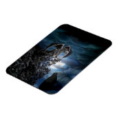 Wolf Mond - Wolf mit Golem Magnet (Linke Seite)