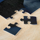 Wolf Mond - Wolf mit Golem Puzzle (Seite)