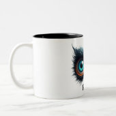 Wolf Monster Eyes - Tasse anpassen (Links)