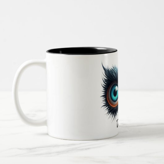 Wolf Monster Eyes - Tasse anpassen (Links)