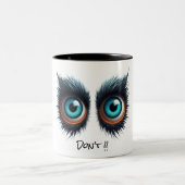 Wolf Monster Eyes - Tasse anpassen (Mittel)
