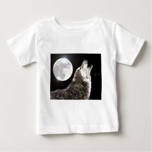 Wolf & Moon Baby T-shirt