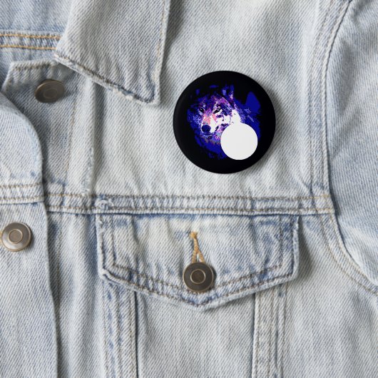Wolf & Moon Button (Beispiel)
