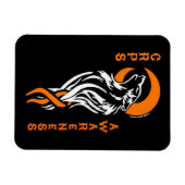 WOLF/MOON... CRPS MAGNET (Horizontal)
