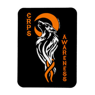 WOLF/MOON... CRPS MAGNET