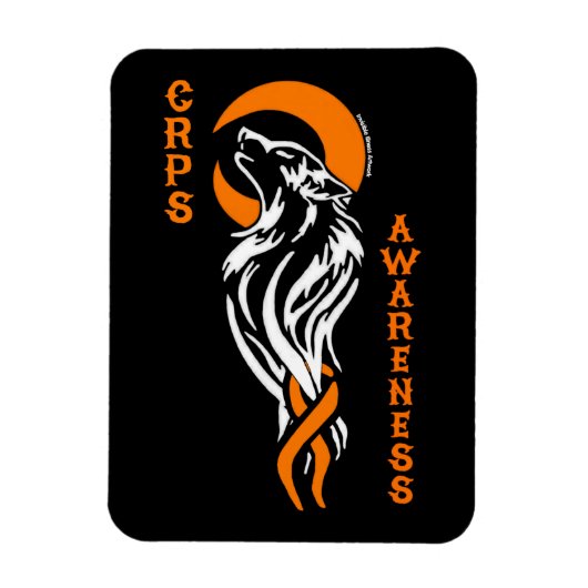 WOLF/MOON... CRPS MAGNET (Vertikal)