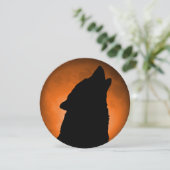 Wolf Moon Einladung (Stehend Vorderseite)