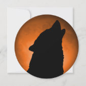 Wolf Moon Einladung (Vorderseite)